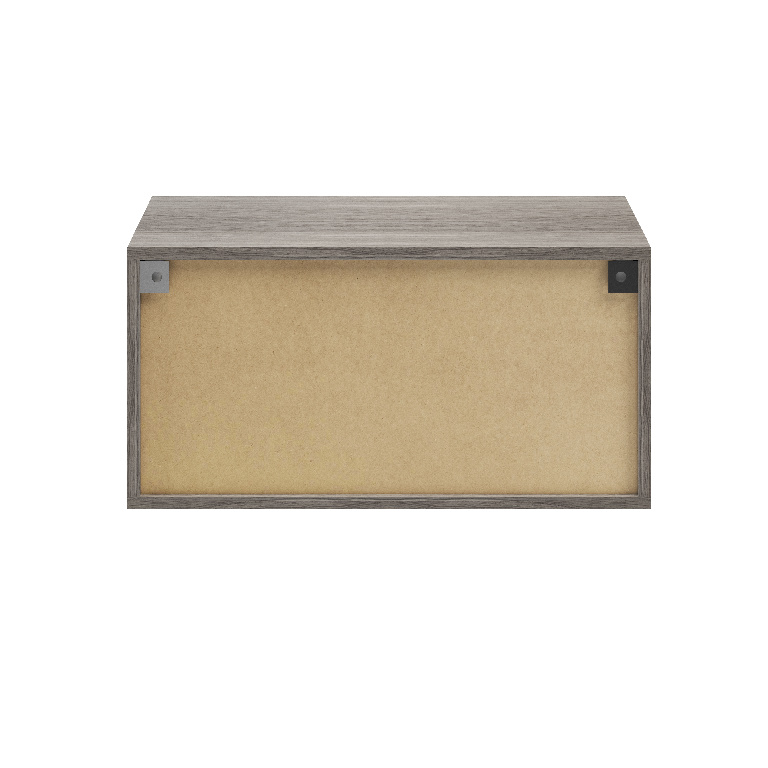 Corp de mobilier GoodHome Atomia, gri stejar, 37.5 x 75 x 35 cm