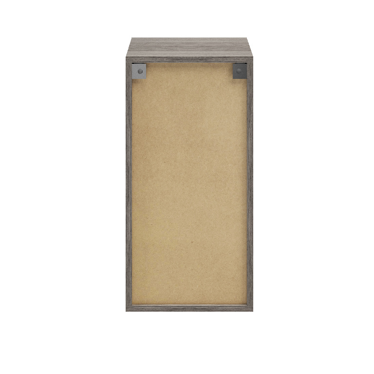 Corp de mobilier GoodHome Atomia, gri stejar, 75 x 37.5 x 35 cm