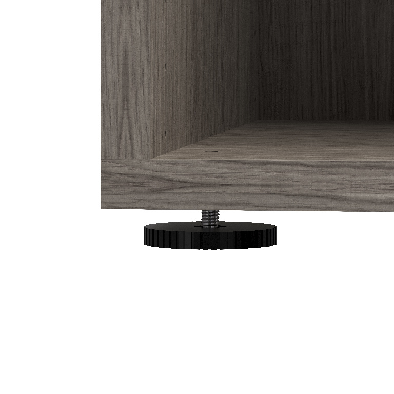 Corp de mobilier GoodHome Atomia, gri stejar, 75 x 50 x 35 cm