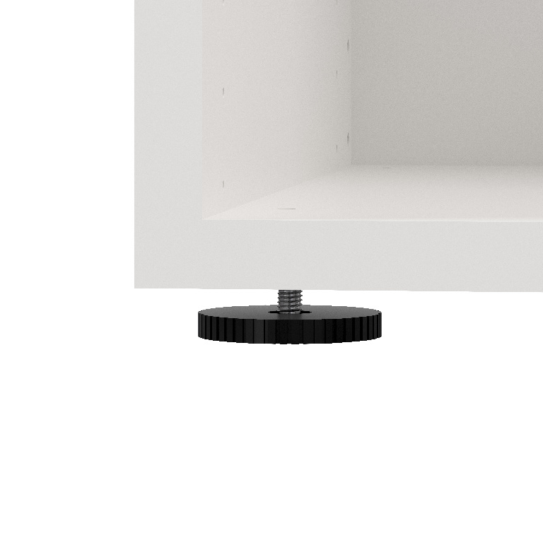 Corp de mobilier, alb, 75 x 75 cm  GoodHome Atomia