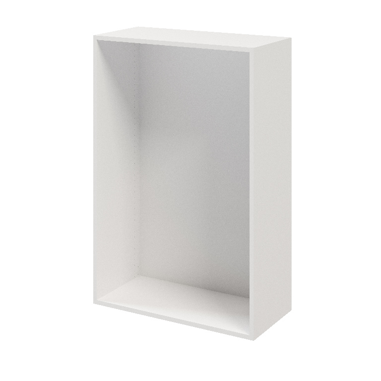 Corp de mobilier GoodHome Atomia, alb, 112.5 x 75 x 35 cm