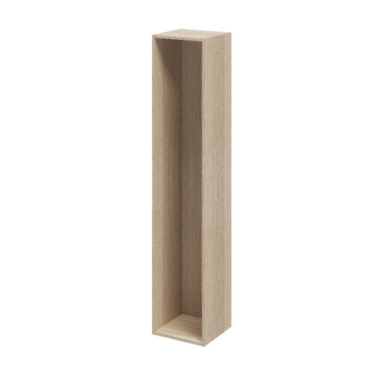 Corp de mobilier GoodHome Atomia, stejar, 187.5 x 37.5 x 35 cm
