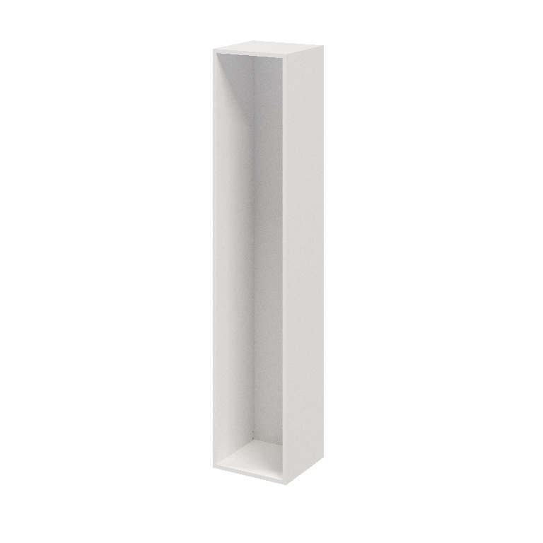 Corp de mobilier GoodHome Atomia, alb, 187.5 x 37.5 x 35 cm