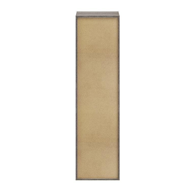 Corp de mobilier GoodHome Atomia, gri stejar, 187.5 x 50 x 35 cm