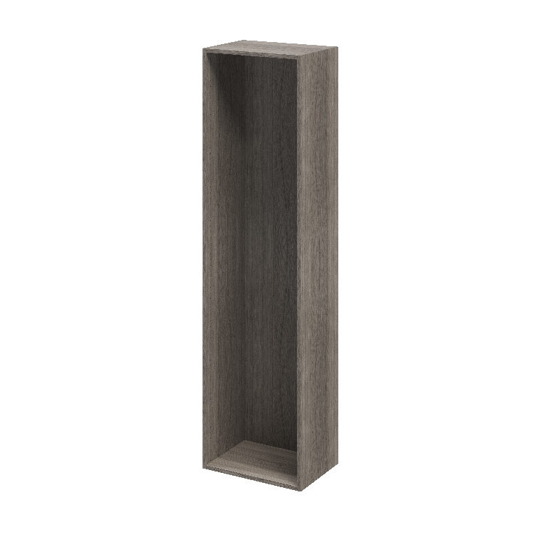 Corp de mobilier GoodHome Atomia, gri stejar, 187.5 x 50 x 35 cm