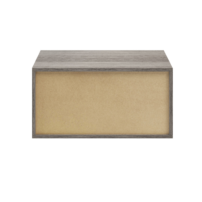 Corp de mobilier GoodHome Atomia, gri, 37.5 x 75 x 45 cm