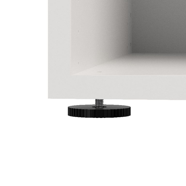 Corp de mobilier modular, D45H75W50,Alb GoodHome Atomia
