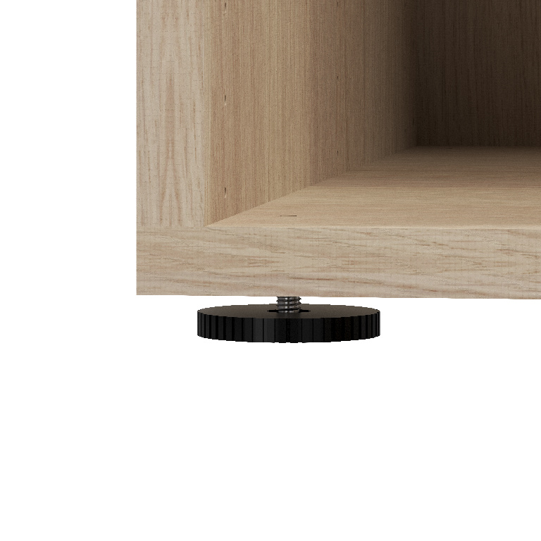 Dulap D58H75W100 stejar GoodHome Atomia