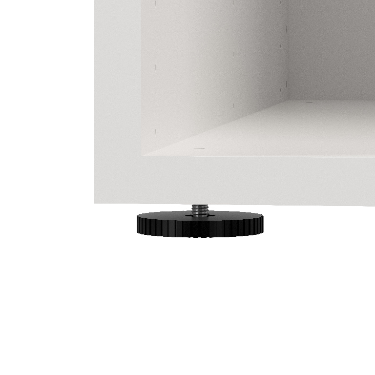 Dulap D58H187W50 alb  GoodHome Atomia