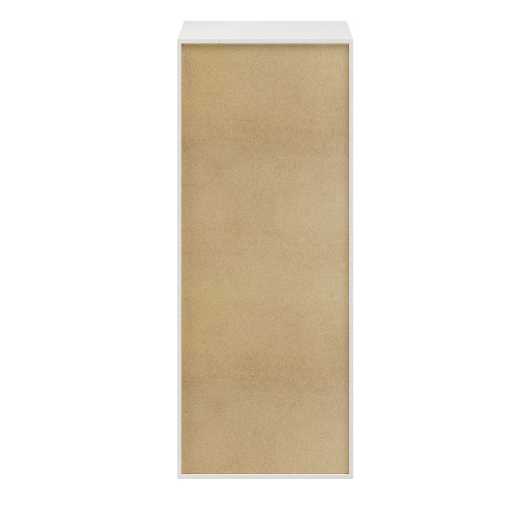 Dulap D58H187W75 alb  GoodHome Atomia