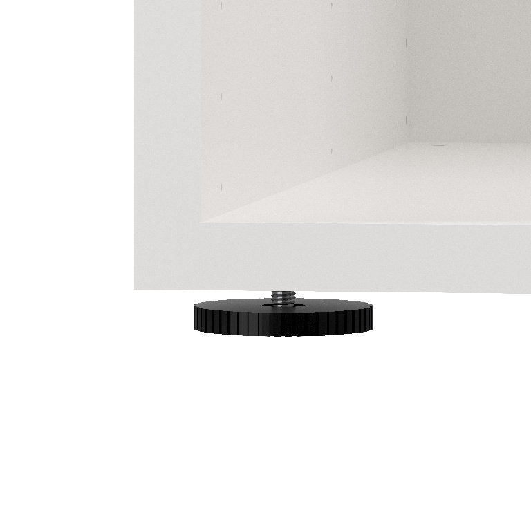 Corp de mobilier modular, alb, D58H225W100  GoodHome Atomia