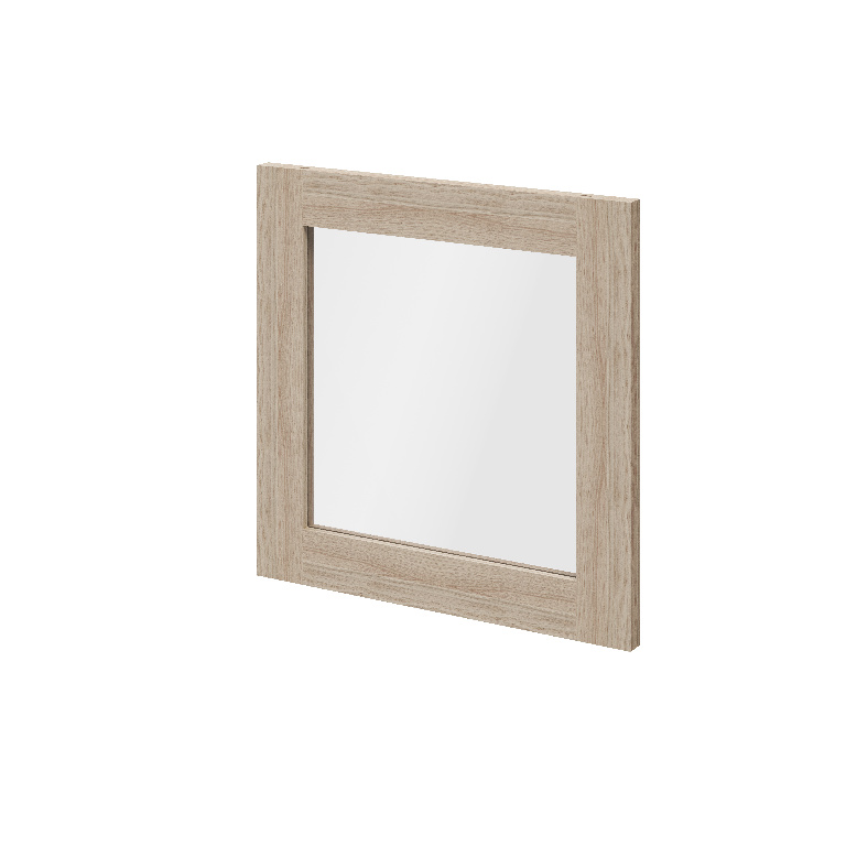 Usa dresing transparenta, sticla, stejar, 37 x 37 cm  GoodHome Atomia