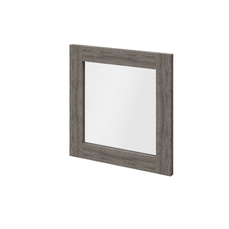 Usa dresing transparenta, sticla, gri, 37 x 37 cm GoodHome Atomia