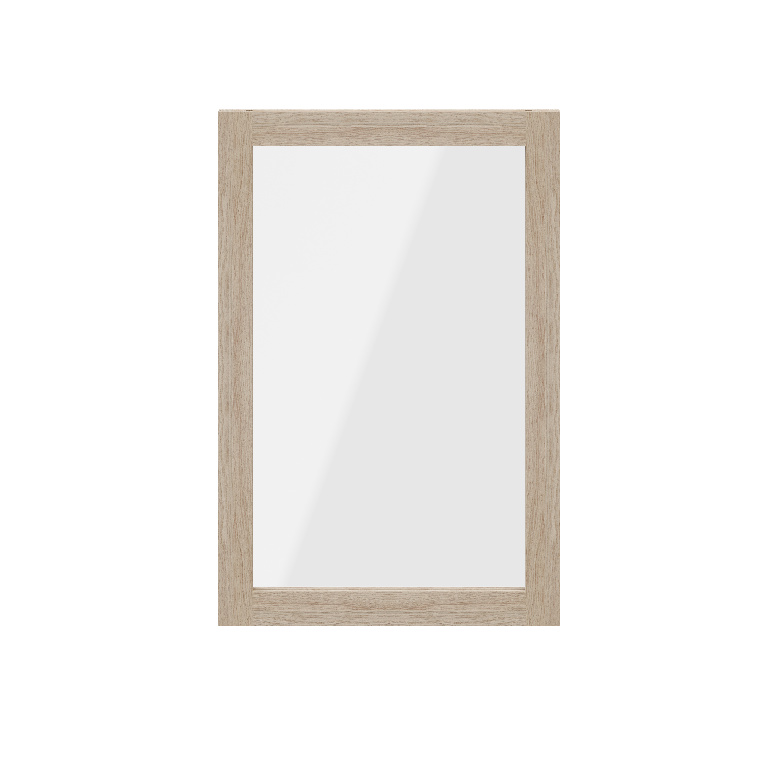 Usa dresing transparenta, sticla, stejar, 50 x 75 cm GoodHome Atomia