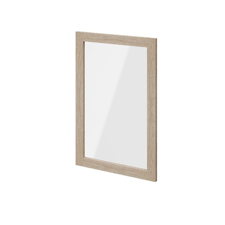 Usa dresing transparenta, sticla, stejar, 50 x 75 cm GoodHome Atomia