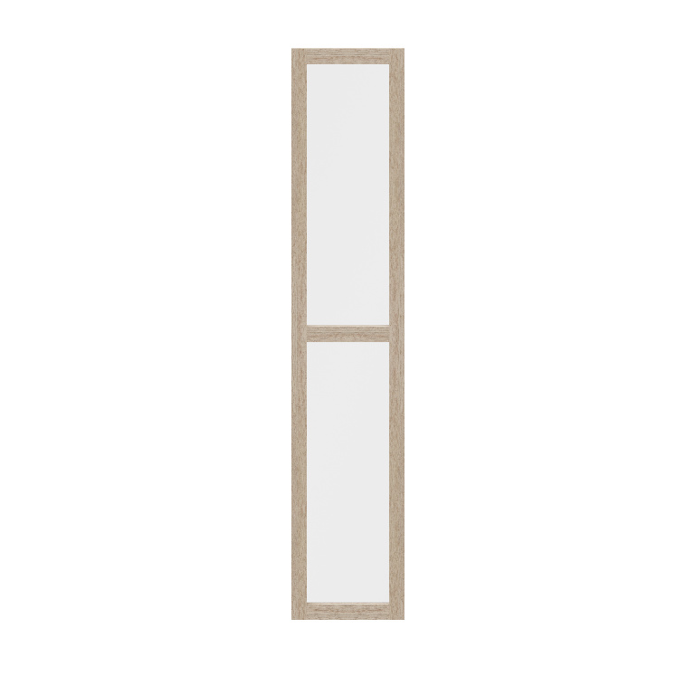Usa dresing transparenta, sticla, stejar, 37 x 187 cm  GoodHome Atomia
