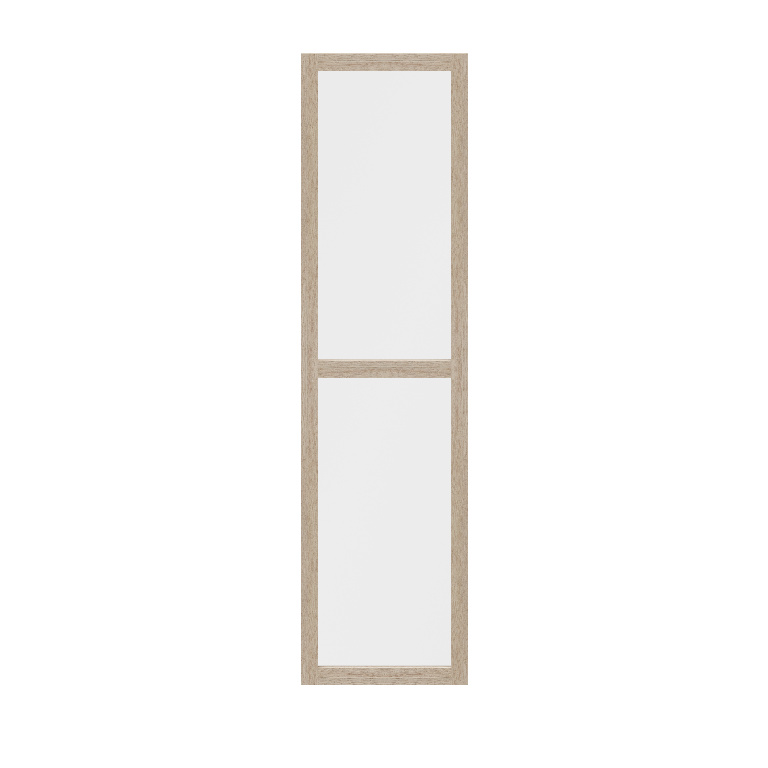 Usa dresing transparenta, sticla, stejar, 50 x 187 cm  GoodHome Atomia