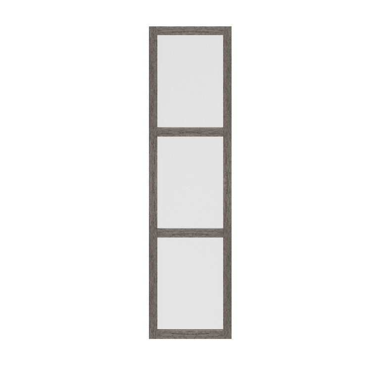 Usa dressing, sticla, W50Xh187 gri stejar GoodHome Atomia