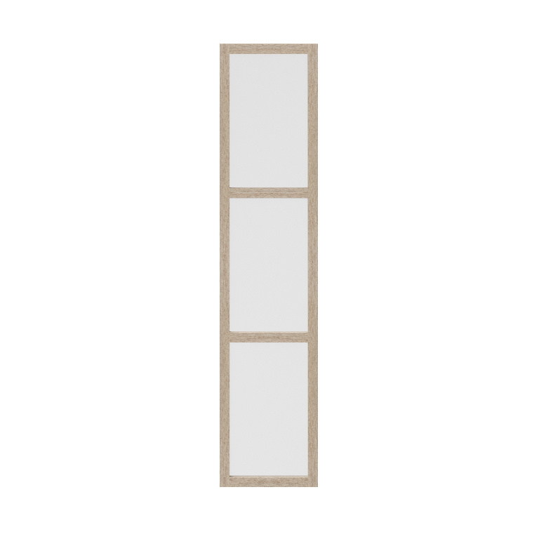 Usa dressing, sticla, stejar, W50Xh225  GoodHome Atomia