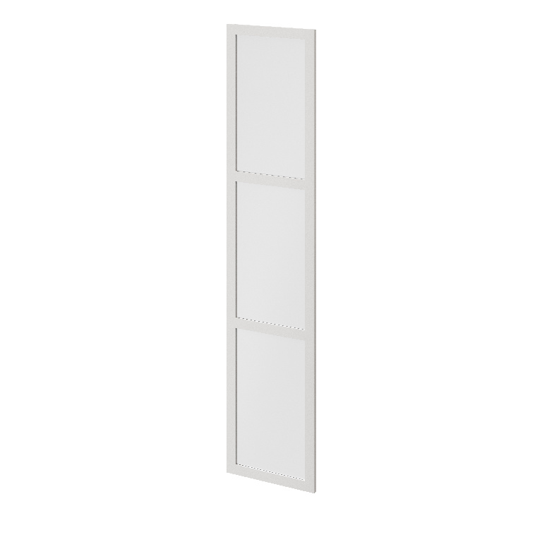 Usa dressing, sticla, alb, W50Xh225 GoodHome Atomia