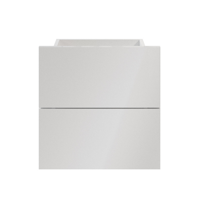 Sertar exterior, 35 x 37 cm, alb, set 2 bucati GoodHome Atomia