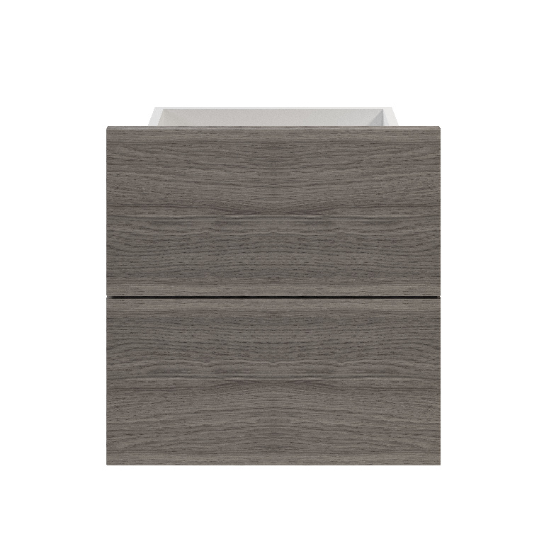 Sertar exterior, 35 x 37 cm Gri stejar 2 bucati  GoodHome Atomia