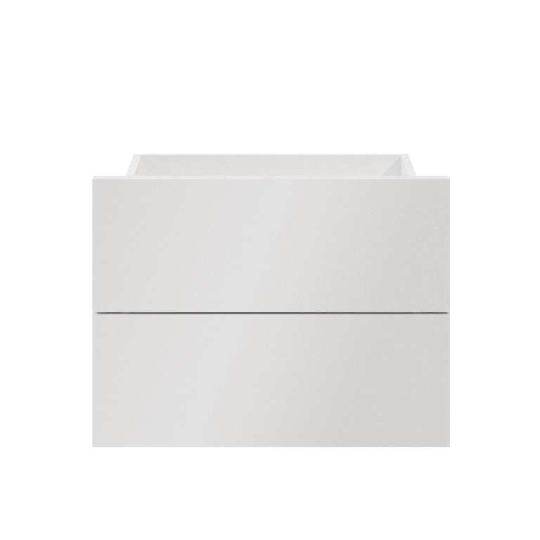 Sertar exterior, 35 x 50 cm, alb, set 2 bucati GoodHome Atomia