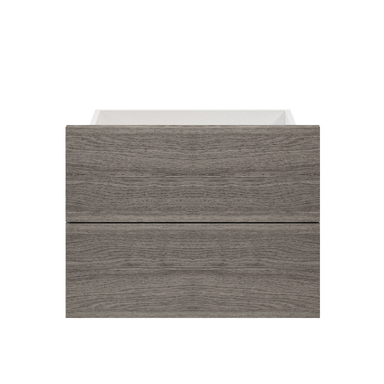 Sertar exterior, 35 x 50 cm Gri stejar 2 bucati  GoodHome Atomia