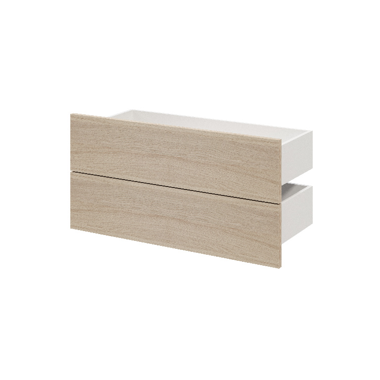 Sertar exterior, 35 x 75 cm stejar  2 bucati  GoodHome Atomia