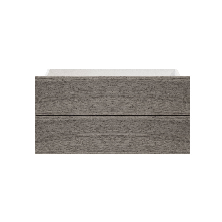 Sertar exterior, 35 x 75 cm Gri stejar 2 bucati  GoodHome Atomia