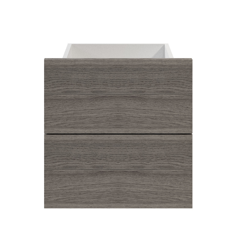 Sertar exterior, 45 x 37 cm Gri stejar 2 bucati  GoodHome Atomia