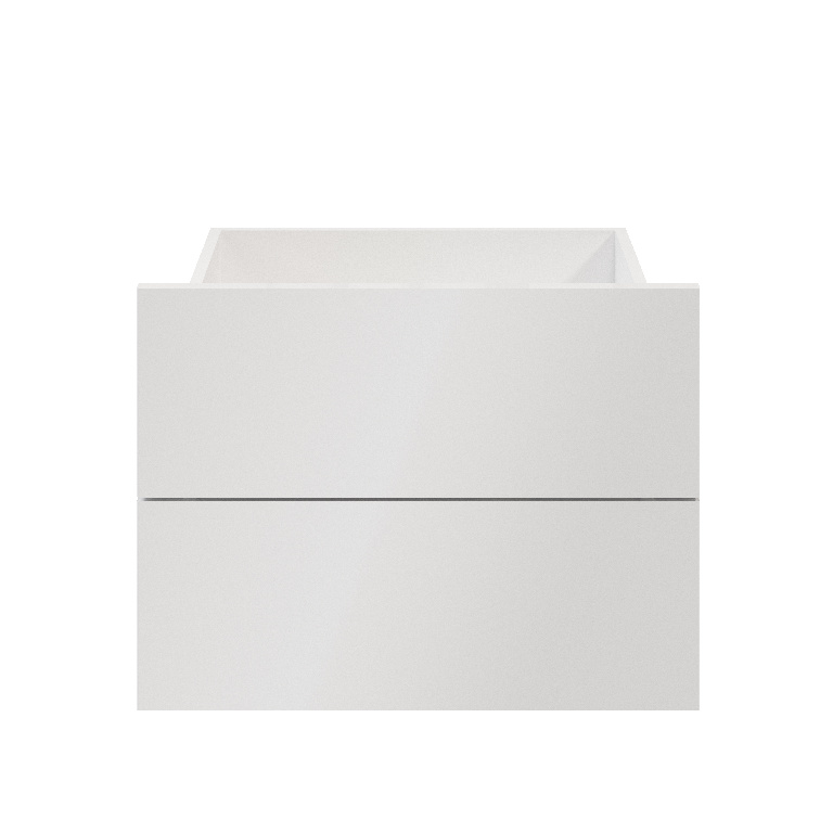 Sertar exterior, 45 x 50 cm, alb, set 2 bucati  GoodHome Atomia
