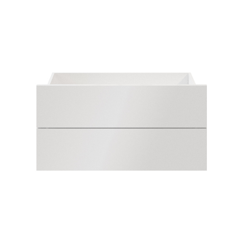 Sertar exterior, 45 x 75 cm, alb, set 2 bucati  GoodHome Atomia