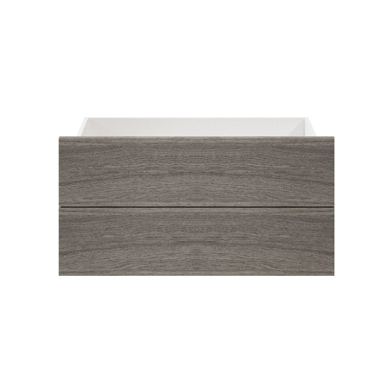 Sertar exterior, 45 x 75 cm Gri stejar 2 bucati  GoodHome Atomia