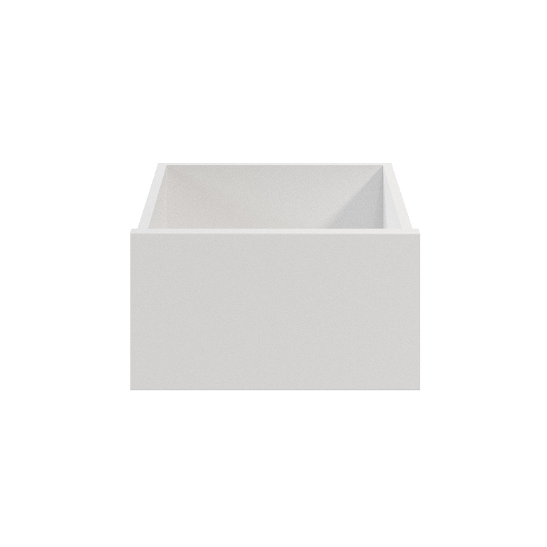 Sertar interior, 45 x 37 cm, Alb  GoodHome Atomia