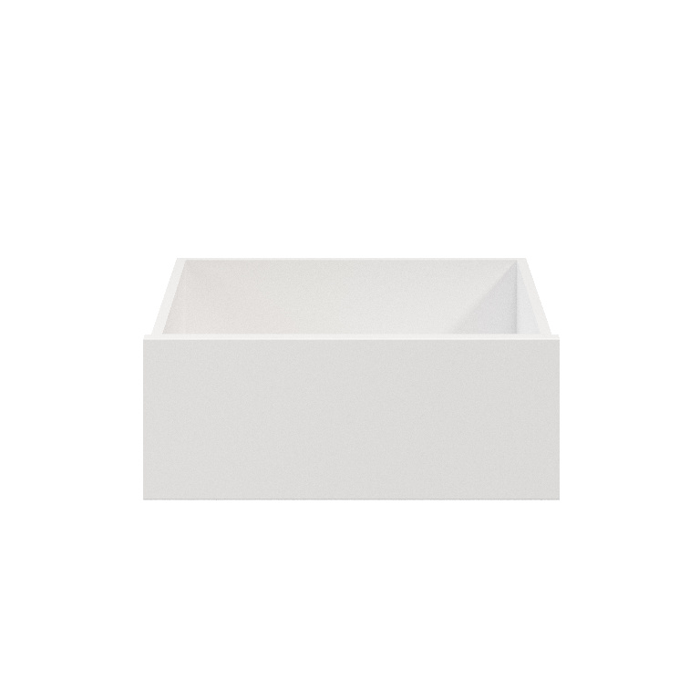 Sertar interior, 45 x 50 cm, Alb  GoodHome Atomia