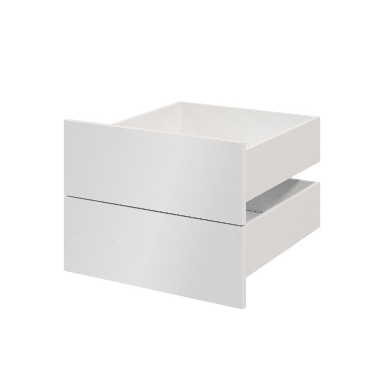Sertar exterior, 58 x 50 cm, alb set 2 bucati  GoodHome Atomia