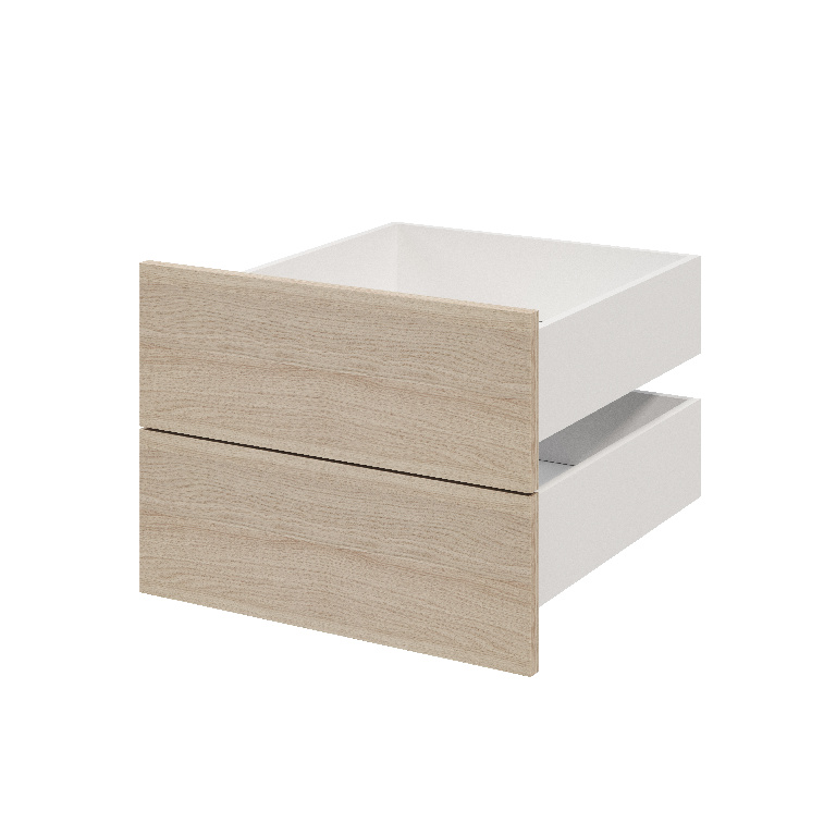 Sertar exterior, 58 x 50 cm stejar  2 bucati  GoodHome Atomia
