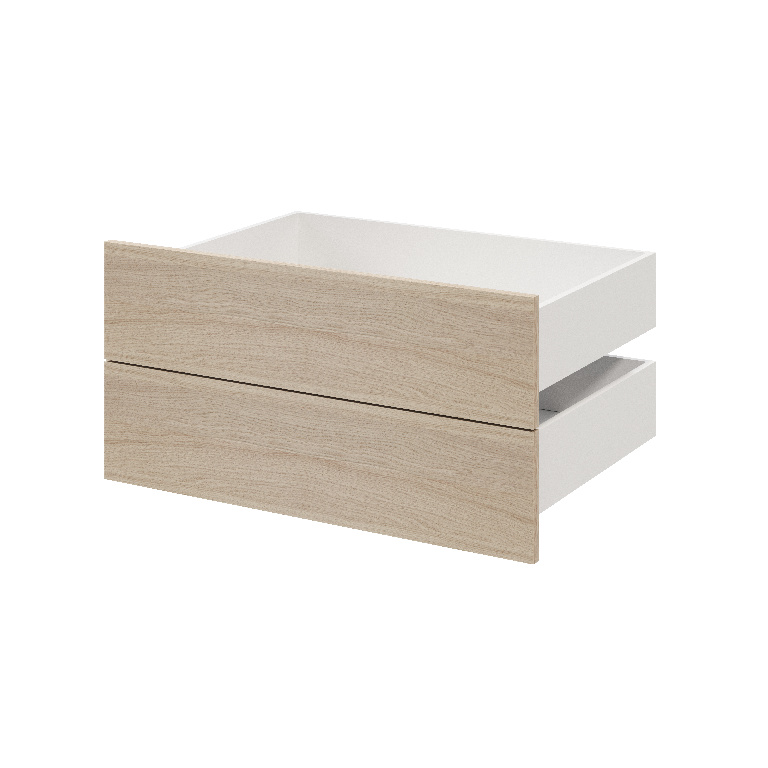 Sertar exterior, 58 x 75 cm stejar  2 bucati  GoodHome Atomia