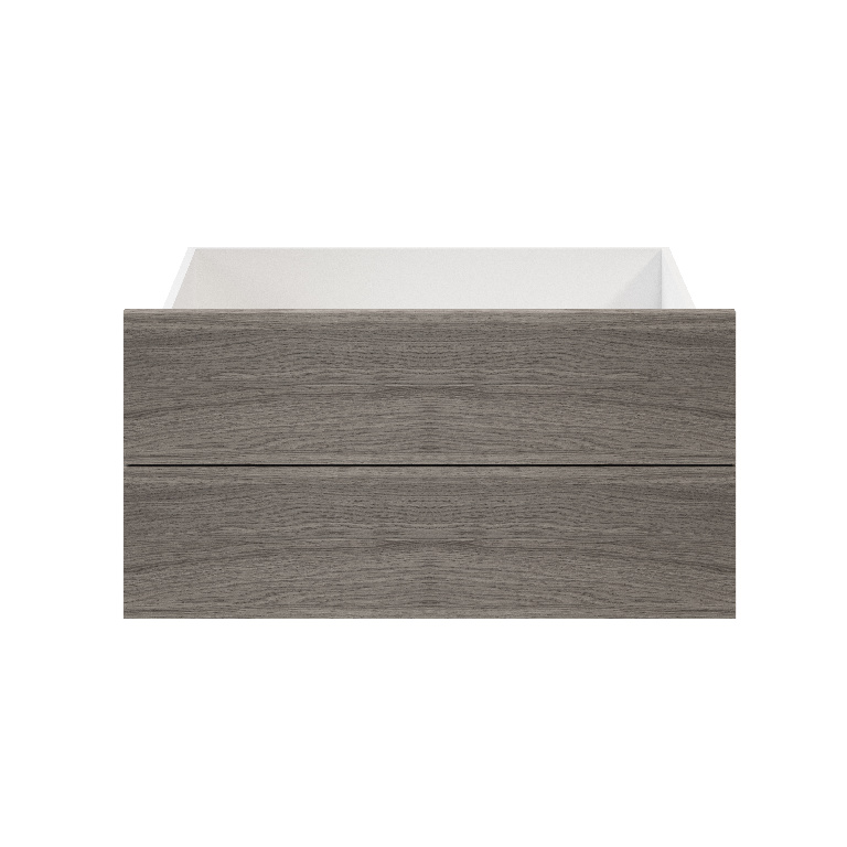 Sertar exterior, 58 x 75 cm Gri stejar 2 bucati  GoodHome Atomia
