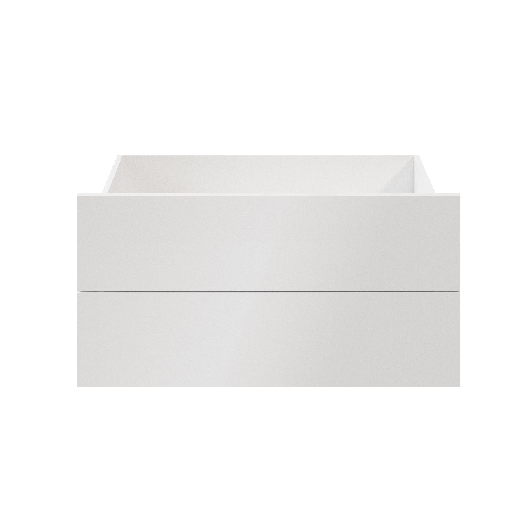 Sertar exterior, 58 x 75 cm, Alb set 2 bucati  GoodHome Atomia