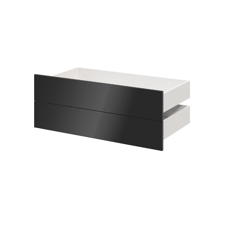 Sertar exterior, 58 x 100 cm, antracit, set  GoodHome Atomia