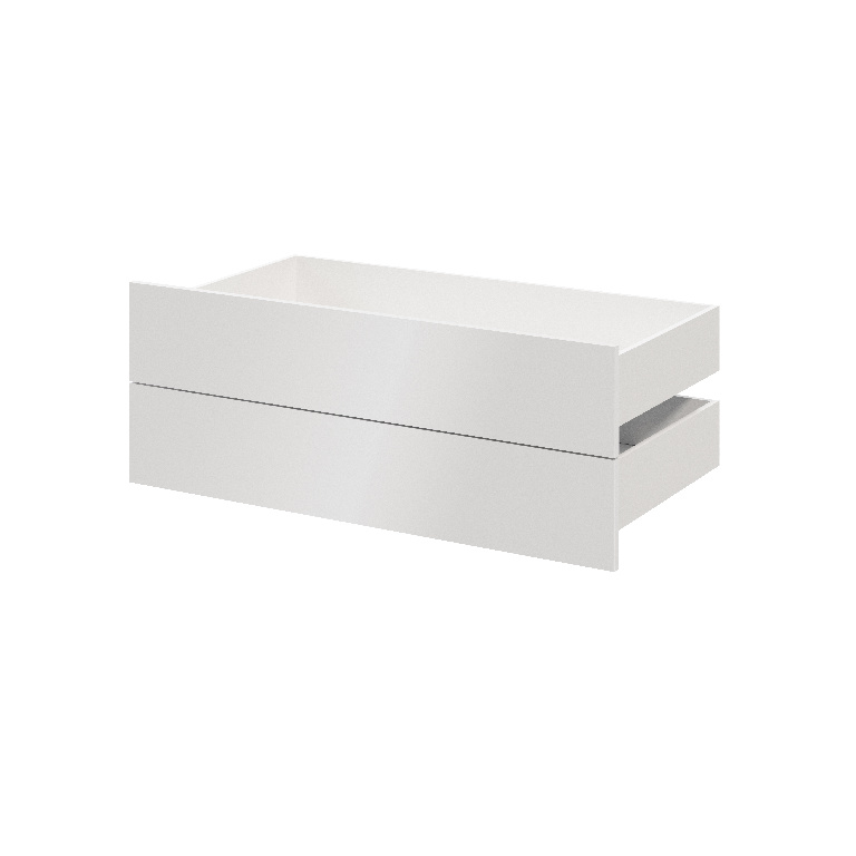 Sertar exterior, 58 x 100 cm, Alb set 2 bucati  GoodHome Atomia