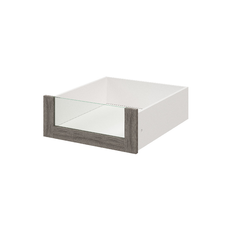 Sertar interior, 58 x 50 cm Gri stejar   GoodHome Atomia