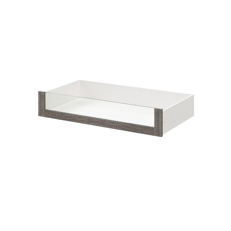 Sertar interior, 58 x 100 cm Gri stejar Glas  GoodHome Atomia