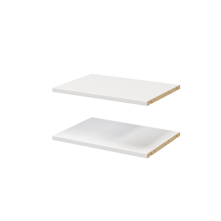 Pachet 2 rafturi, alb, 50 x 35 cm  GoodHome Atomia