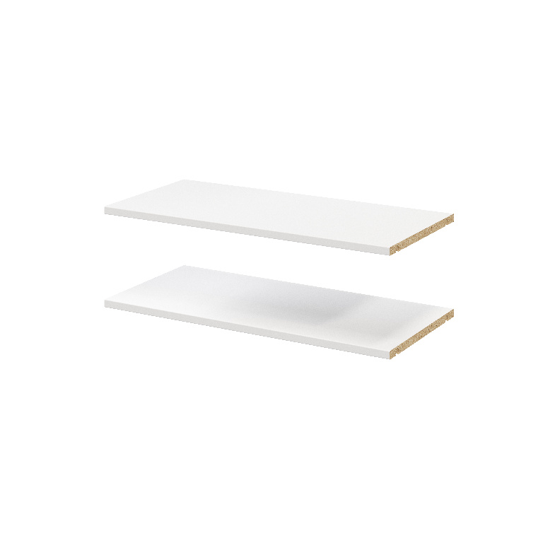 Pachet 2 rafturi, alb 75 x 35 cm  GoodHome Atomia