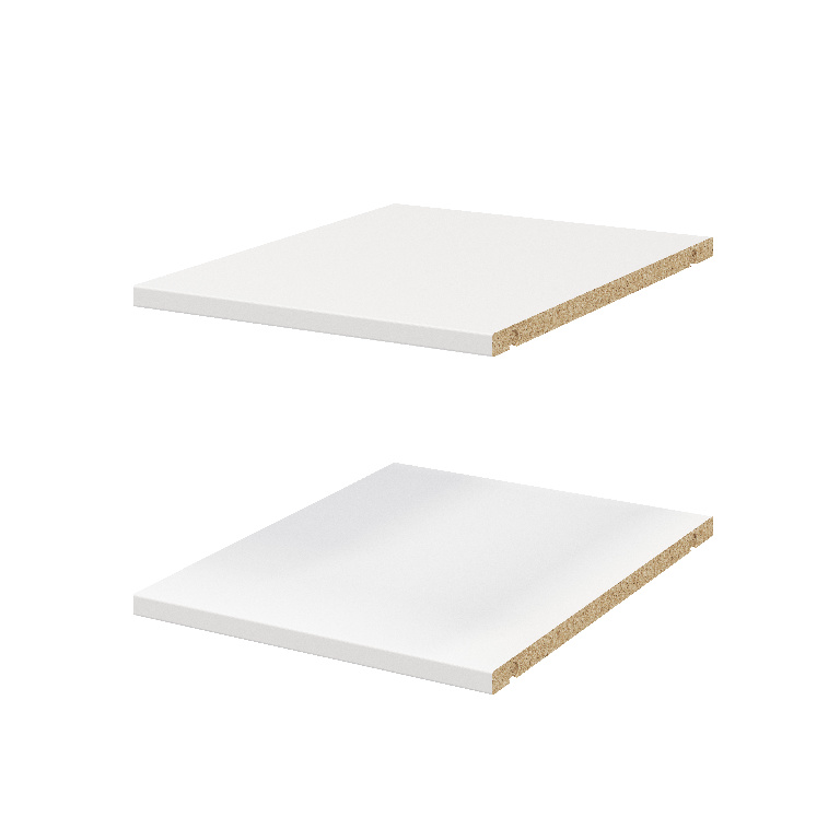 Pachet 2 rafturi, alb, 37 x 45 cm  GoodHome Atomia