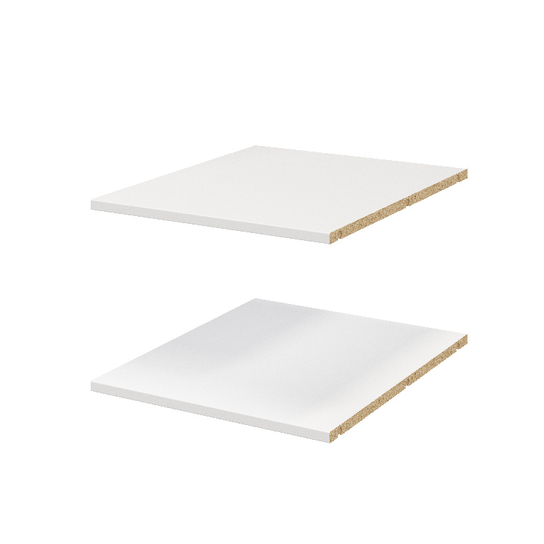 Pachet 2 rafturi, alb, 50 x 58 cm  GoodHome Atomia