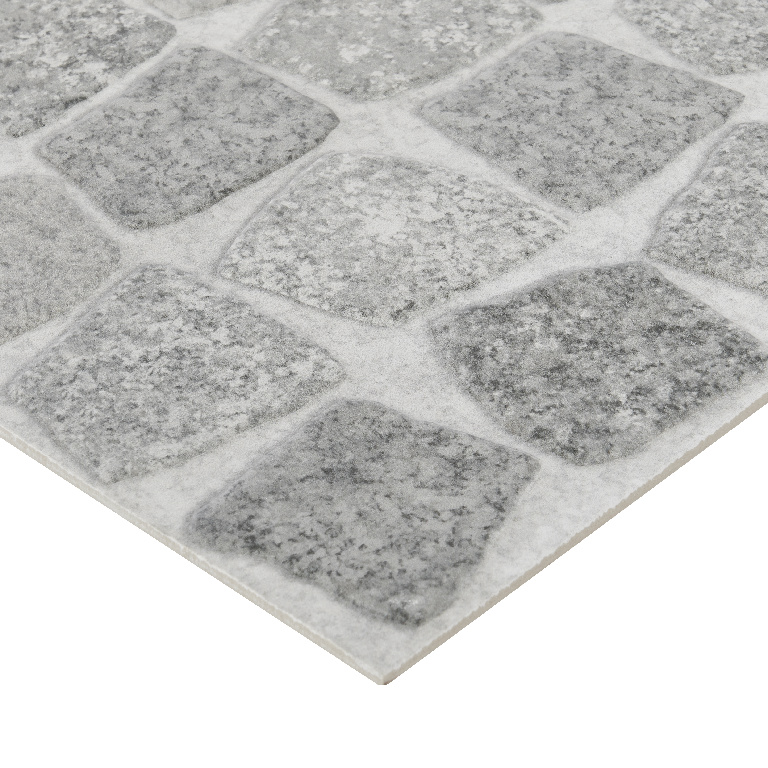 Gresie Exterior, Gri, Portelan, 33 x 33 cm, suprafata 1,663 mp GoodHome Blocce